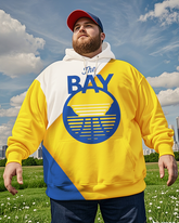 Sweat à capuche grande taille pour homme Golden State Warriors